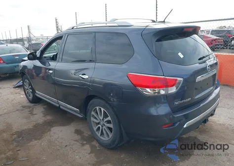 2014 Nissan Pathfinder Sl from USA, damaged, VIN 5N1AR2MN8EC614047